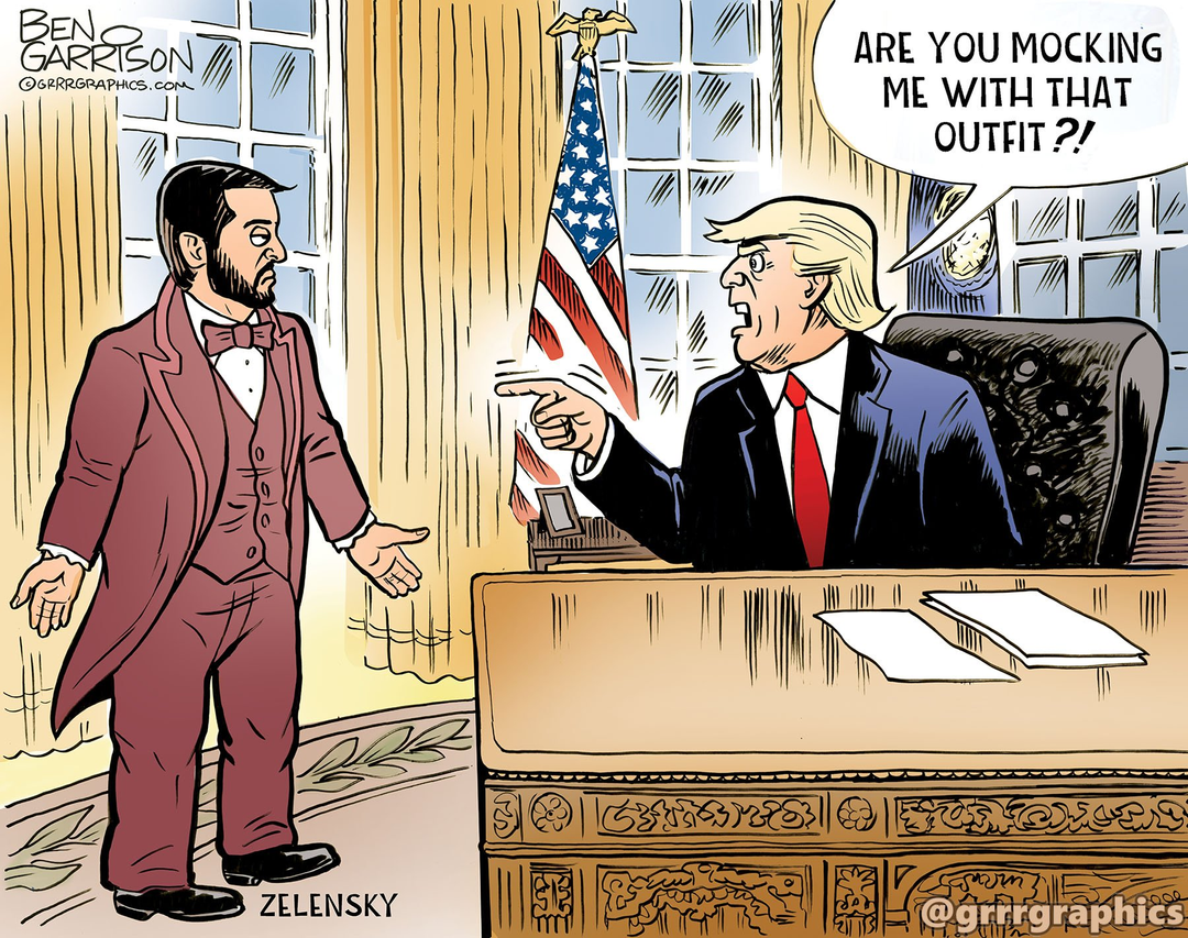 Dress Appropriately Zelensky panel 1